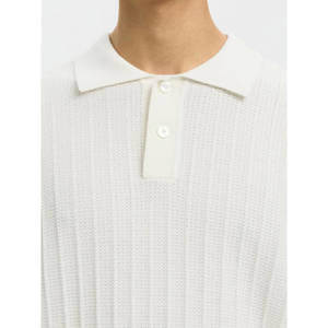 Selected Homme Dane Short Sleeve Knit Polo Shirt